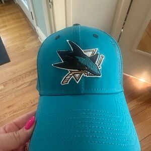 Fanatics Teal and Black Flex Cap